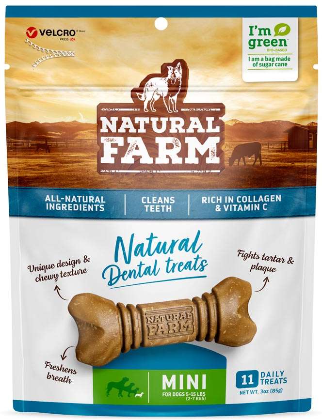 Snack Natural Farm Dental para Cães Porte Mini - 85 g