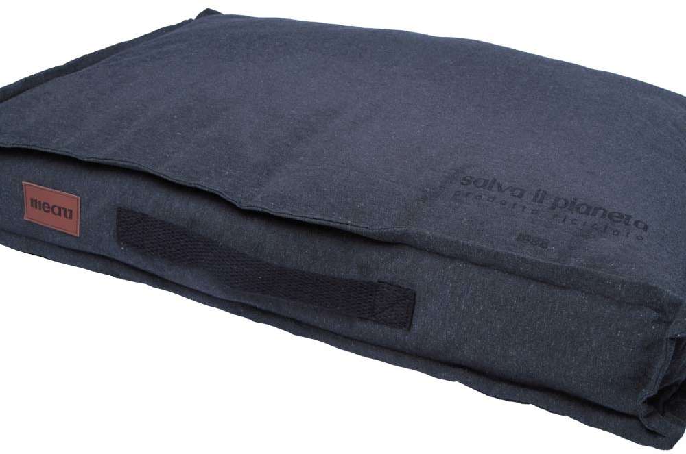 Almofada Meau Futon Salva iL Pianeta Chumbo - Tam. G