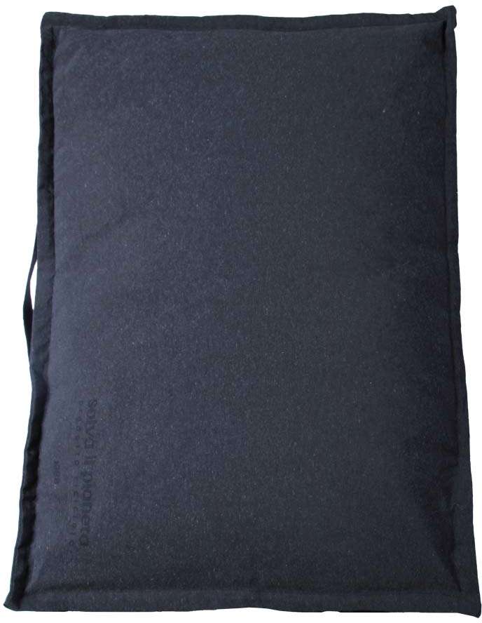 Almofada Meau Futon Salva iL Pianeta Chumbo - Tam. G