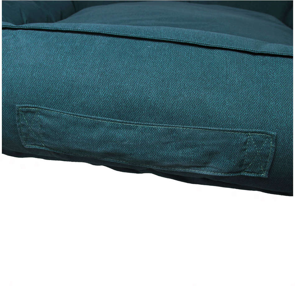 Cama Pacco Puppy King Ecotec Lisa Verde para Cães - Tam. Único