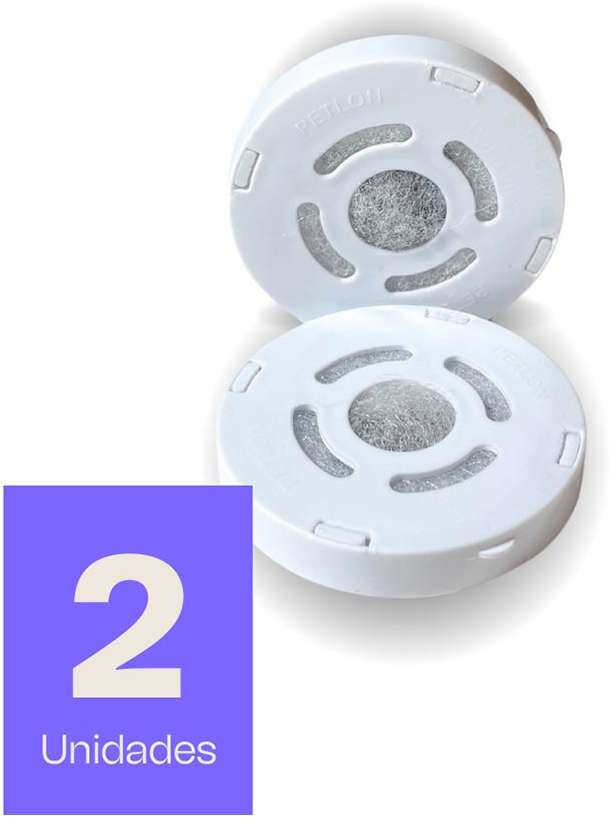 Refil Meau Filtro Purificador Carvão Ativado - 2 Unidades