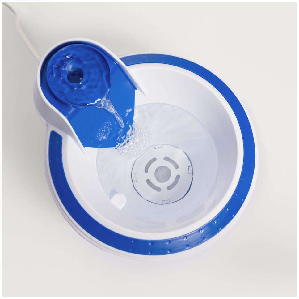 Fonte Bebedouro Meau Clássica Azul - Bivolt