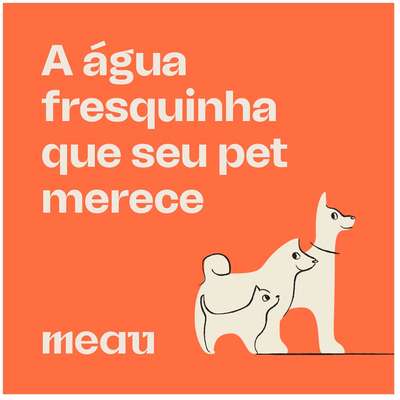 Fonte Bebedouro Meau Clássica Azul