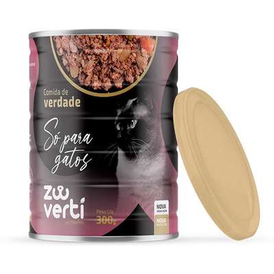 Alimento Natural Papapets Zooverti Só para Gatos