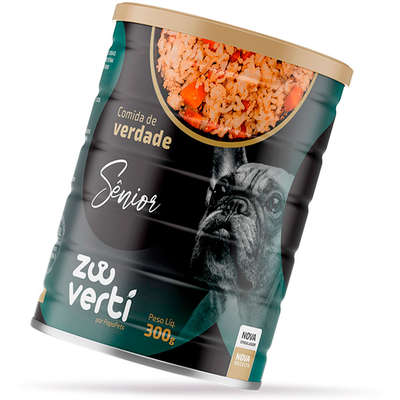 Alimento Natural Papapets Zooverti Sênior para Cães