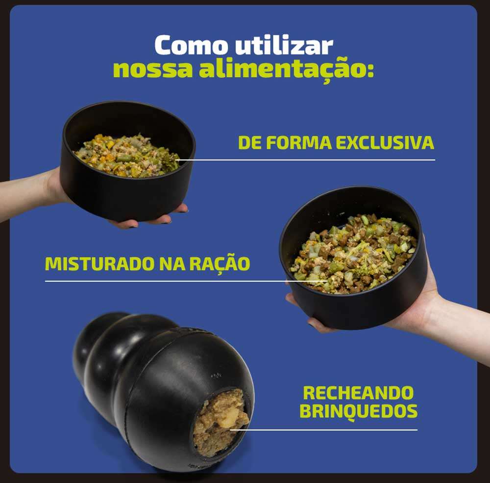 Alimento Natural Papapets Zooverti Recupera para Cães - 300 g