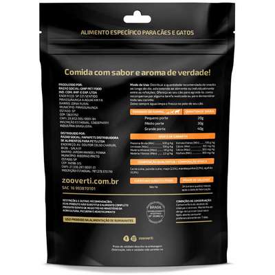 Petisco Papapets Zooverti Desidratado Sensive para Cães e Gatos