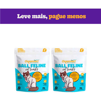 Suplemento Organnact Ball Feline Cat Snacks