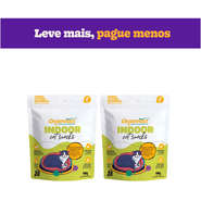 Kit Suplemento Organnact Indoor Cat Snacks - Kit com 2 Unidades