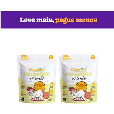 Suplemento Organnact Pelefood Cat Snacks