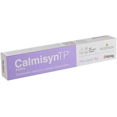 Suplemento Alimentar em Pasta Calmisyn TP para Redução de Stress