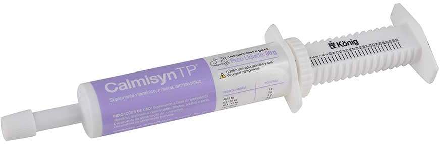 Suplemento Alimentar em Pasta Calmisyn TP para Redução de Stress - 15 g