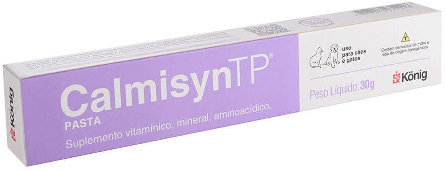 Suplemento Alimentar em Pasta Calmisyn TP para Redução de Stress - 30 g
