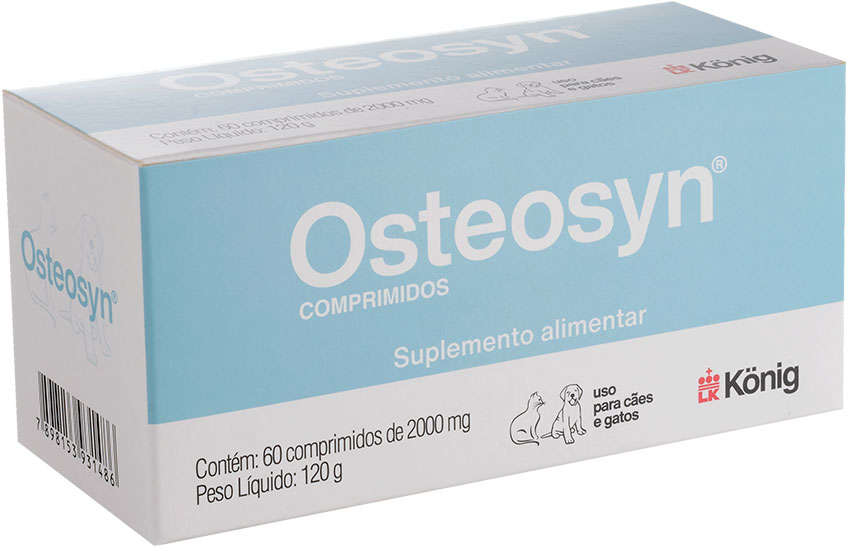 Osteosyn Suplemento Condroprotetor e Regenerador Osteo-Articular - 2000 mg