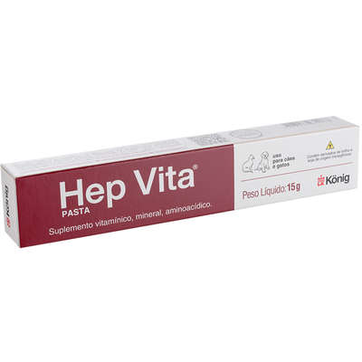 Suplemento Alimentar König Hep Vita Estimulante da Função Hepática