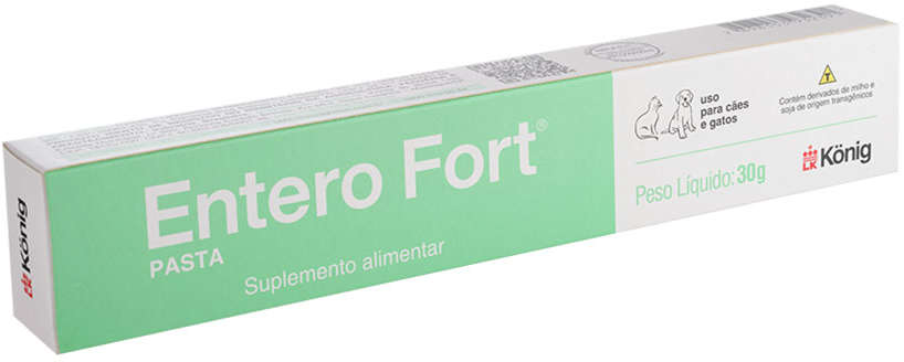 Entero Fort Suplemento Alimentar em Pasta Regulação da Flora Intestinal - 30 g