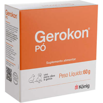 Suplemento Alimentar König Gerokon para Cães e Gatos