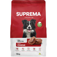 Ração Suprema Sabor Carne para Cães Adultos - 15Kg