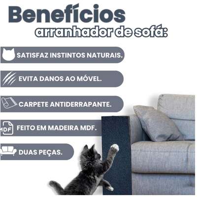 Arranhador Protedor de Canto Sofá e Cama Box para Gatos