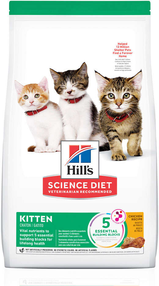 Ração Seca Hill's Science Diet para Gatos Filhotes - 1,59Kg