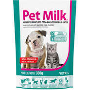 Alimento Completo Vetnil Pet Milk Sachê Substituto do Leite Materno - 300 g