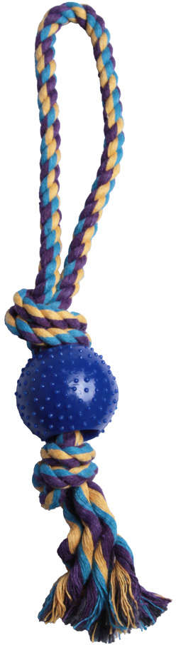 Brinquedo Kroco Mordedor Puxador Azul para Cães - Tam. Único