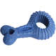Mordedor Kroco Coxa Wood Texturizado Azul para Cães