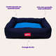 Cama Kroco Retangular Azul