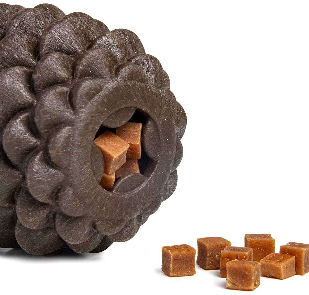 Brinquedo Interativo Germanhart Pinhau Porta Petisco para Cães - Tam. Único