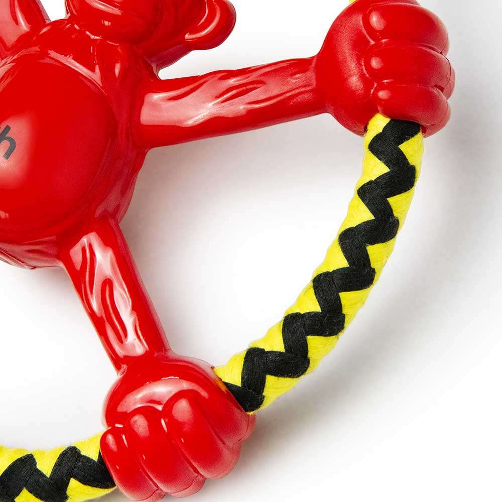 Brinquedo Mordedor Germanhart Macaco com Corda Chewpanzé para cães - Tam. Único
