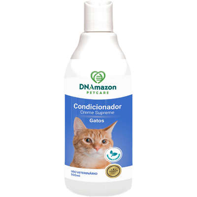 Condicionador DNAmazon Petcare Supreme Vegano para Gatos