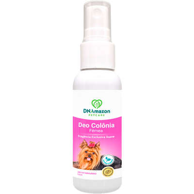 Deo Colônia DNAmazon Petcare Fêmea Vegano para Cães