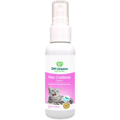 Deo Colônia DNAmazon Petcare Vegano para Gatos