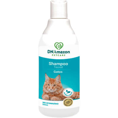 Shampoo DNAmazon Petcare Tecnol Vegano para Gatos