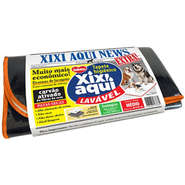 Tapete Higiênico Bellokão Lavável com Carvão Ativado Xixi Aqui News para Cães - Tam. M