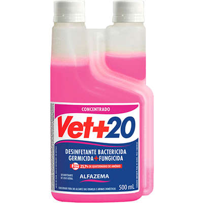 Desinfetante Concentrado Vet 20 + Bactericida Alfazema