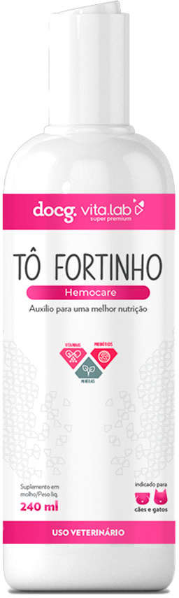 Suplemento Docg. Tô Fortinho Hemocare em Molho para Cães e Gatos - 240 mL