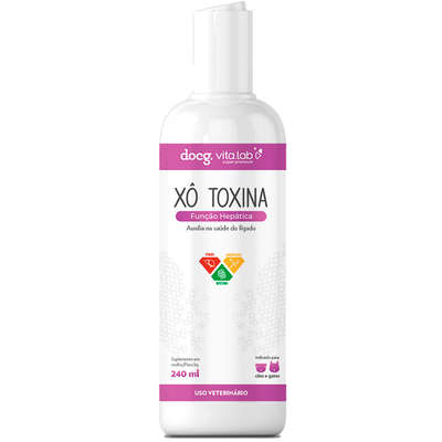 Suplemento Docg. Xô Toxina Função Hepática em Molho para Cães e Gatos