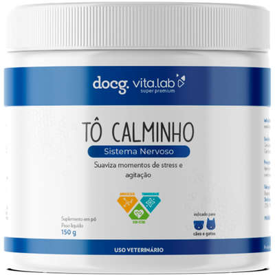 Suplemento Docg. Tô Calminho Equilibrio em Pó para Cães e Gatos