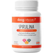 Suplemento Docg. Multivitamínico Spirulina em Cápsula para Cães e Gatos - 30 Cápsulas