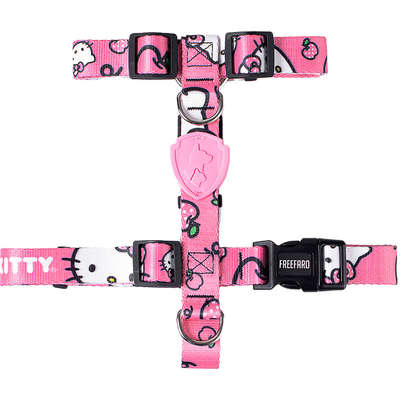 Peitoral H Freefaro Hello Kitty para Cães