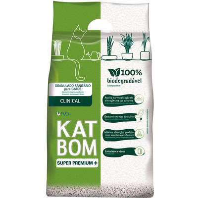 Granulado Sanitário Katbom Clinical para Gatos