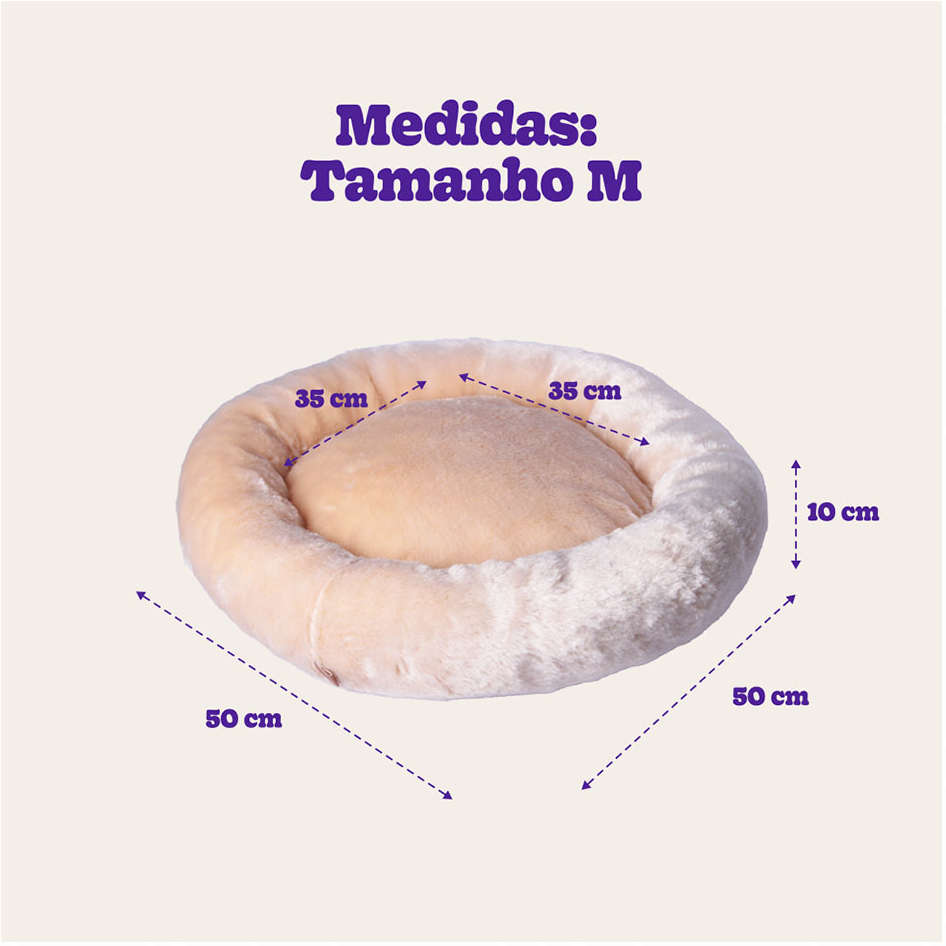 Cama Nuvem Meau Doce de Leite - Tam. M