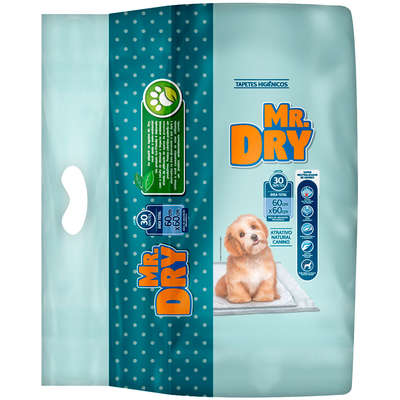 Tapete Higiênico Mr Dry 60x60 para Cães