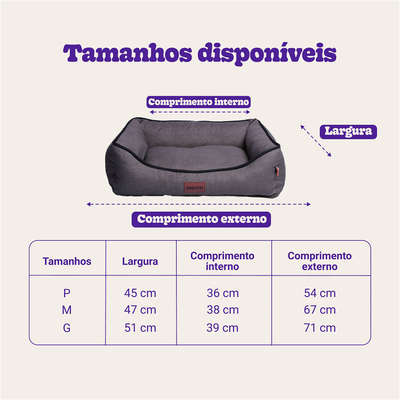 Cama Meau New Collection Bege