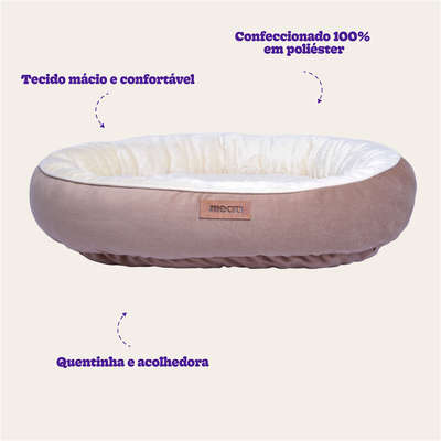 Cama Meau Viena Bege