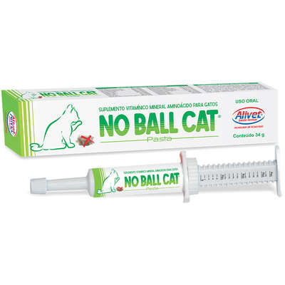 Suplemento Vitamínico Alivet No Ball Cat Pasta para Gatos