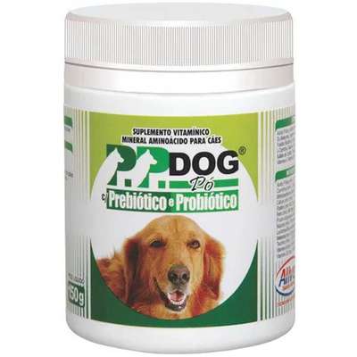 Suplemento Vitamínico Alivet P.P. Dog Prebiótico e Probiótico em Pó para Cães