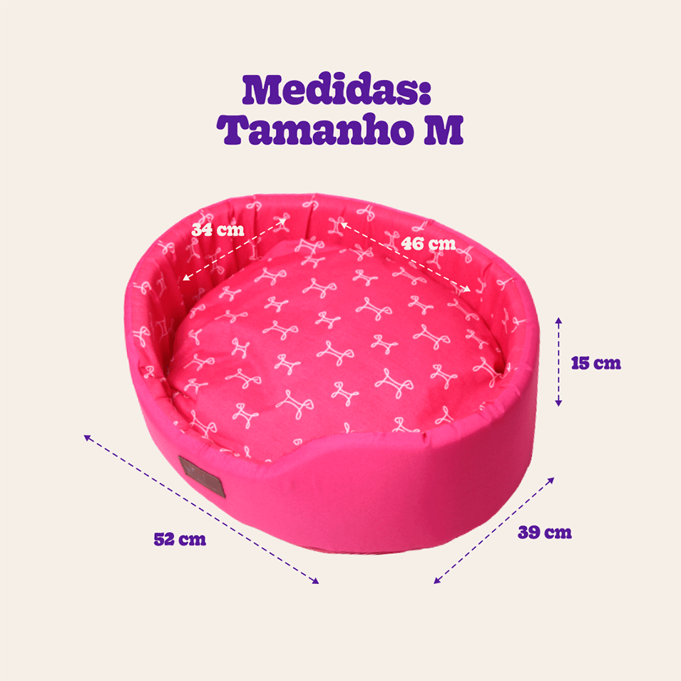 Cama Meau Europa Paris Pink - Tam. M