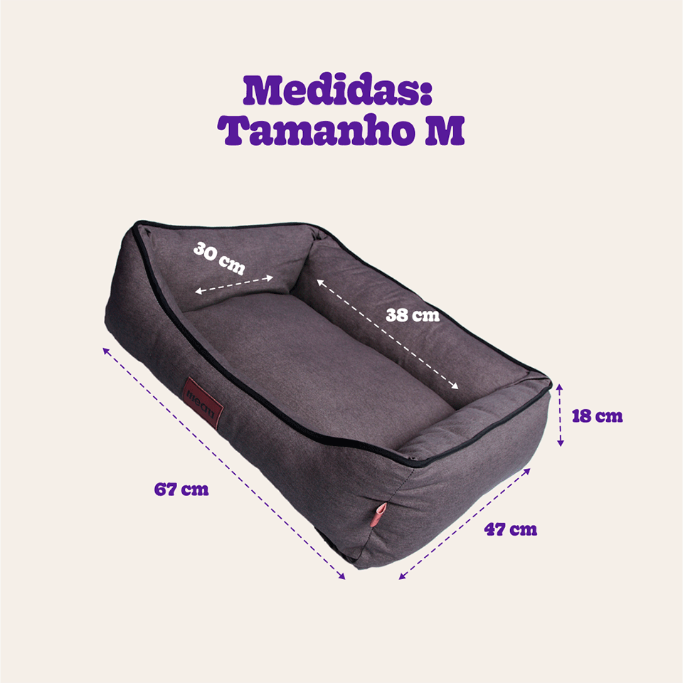 Cama Meau New Collection Bege - Tam. M